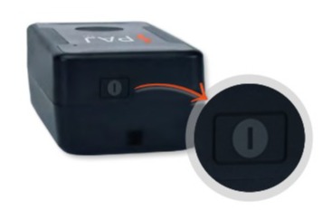 Enlarged view of SOS button in EASY Finder 4G GPS Tracker