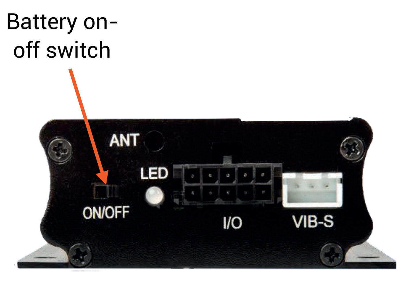 POWER on Off switch in GPS Tracker