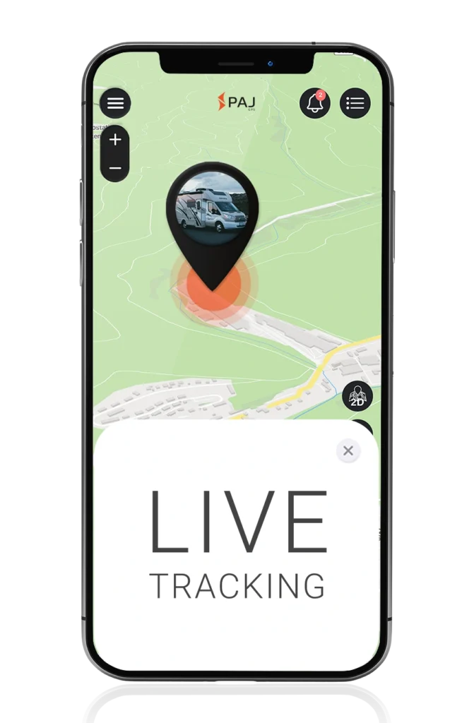 Live tracking in tracker device