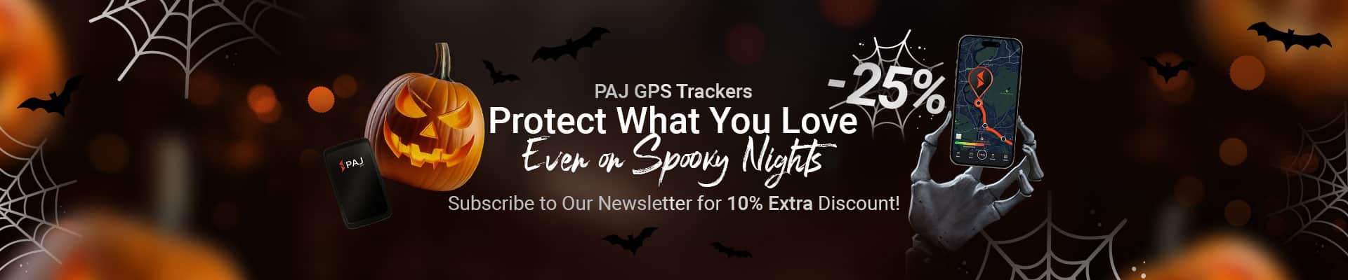 Halloween Sale 2024 PAJ GPS Tracker