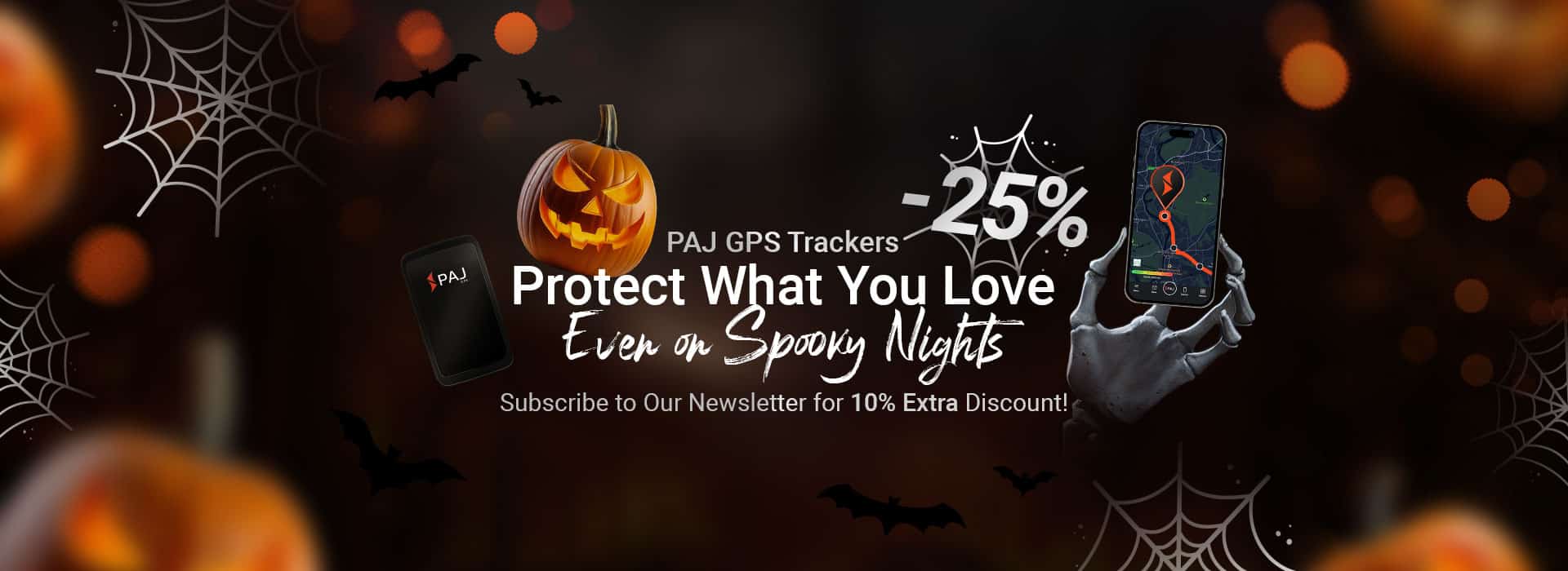 Halloween Sale 2024 PAJ GPS Tracker